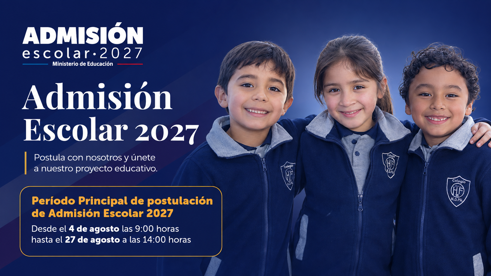 Admisión Escolar 2026